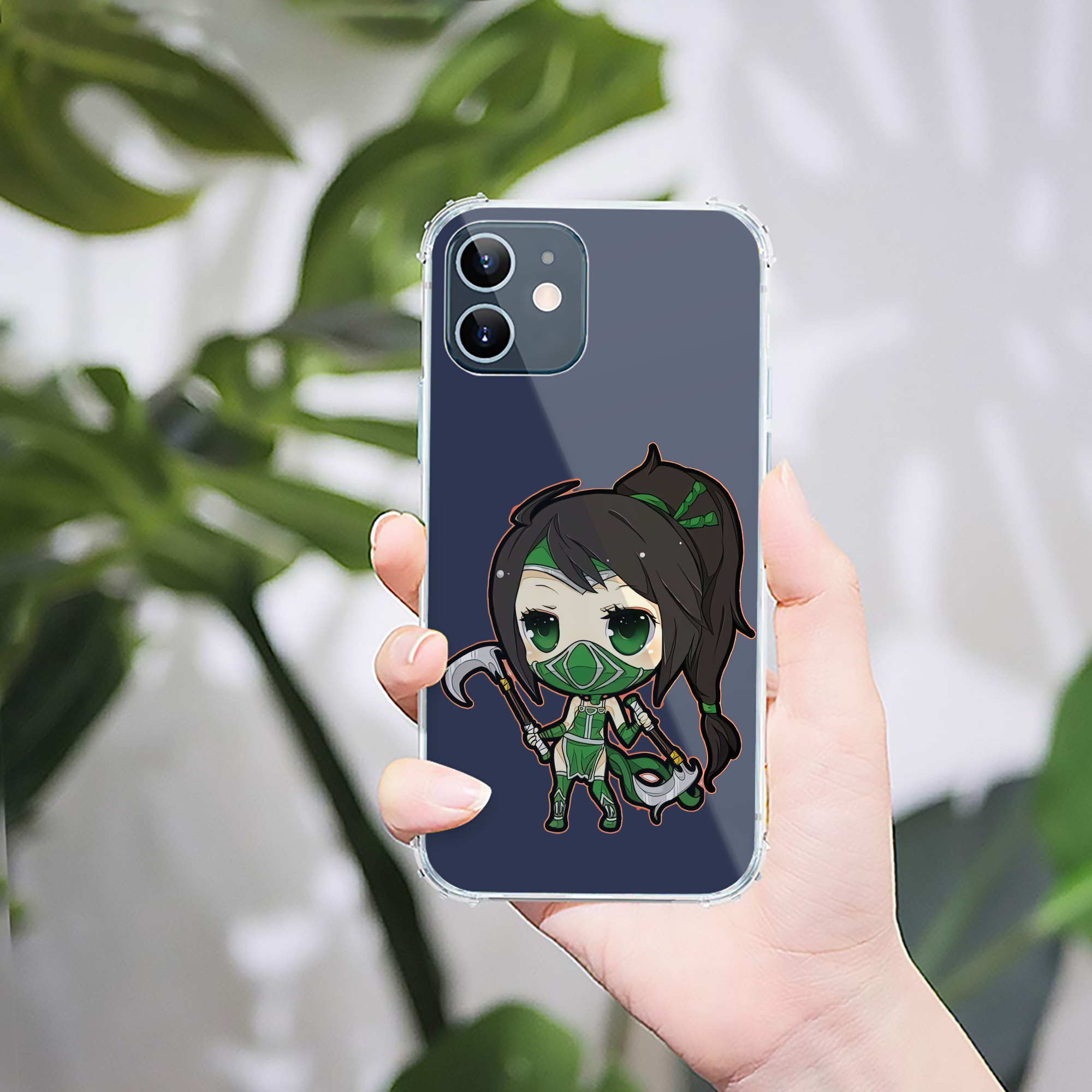 （画像用） リーグ・オブ・レジェンド League of Legends LOL 【iPhone 12シリーズ対応】透明スマホケース（クリアソフトケース）